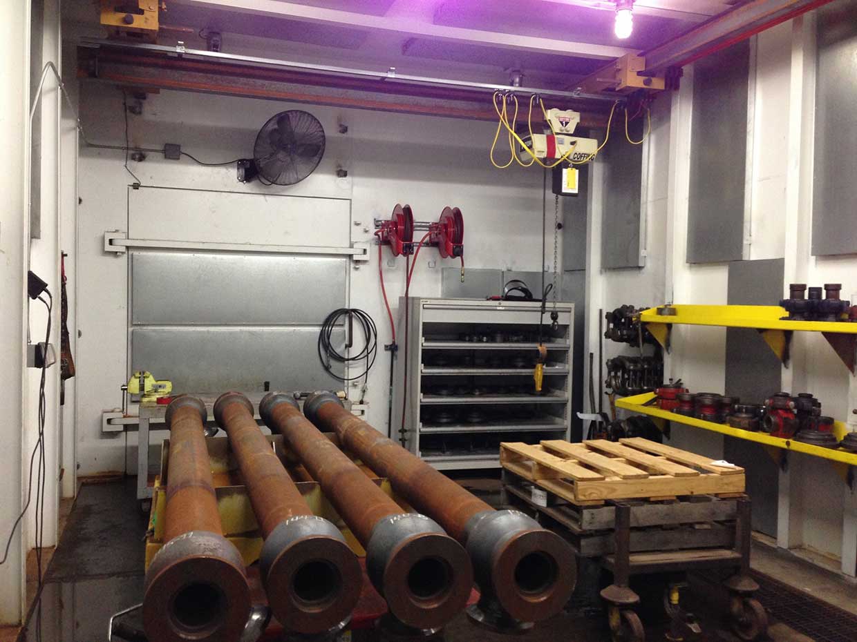 50ft – 3 Bay Pressure Test Cell