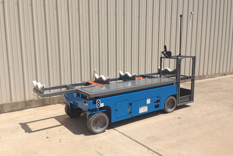 Xilix Blue Transfer Cart