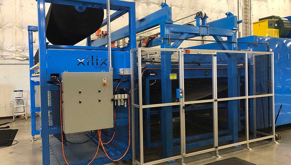 Xilix Carpet Cutter and Automated Roll Changer – Zero Downtime Production